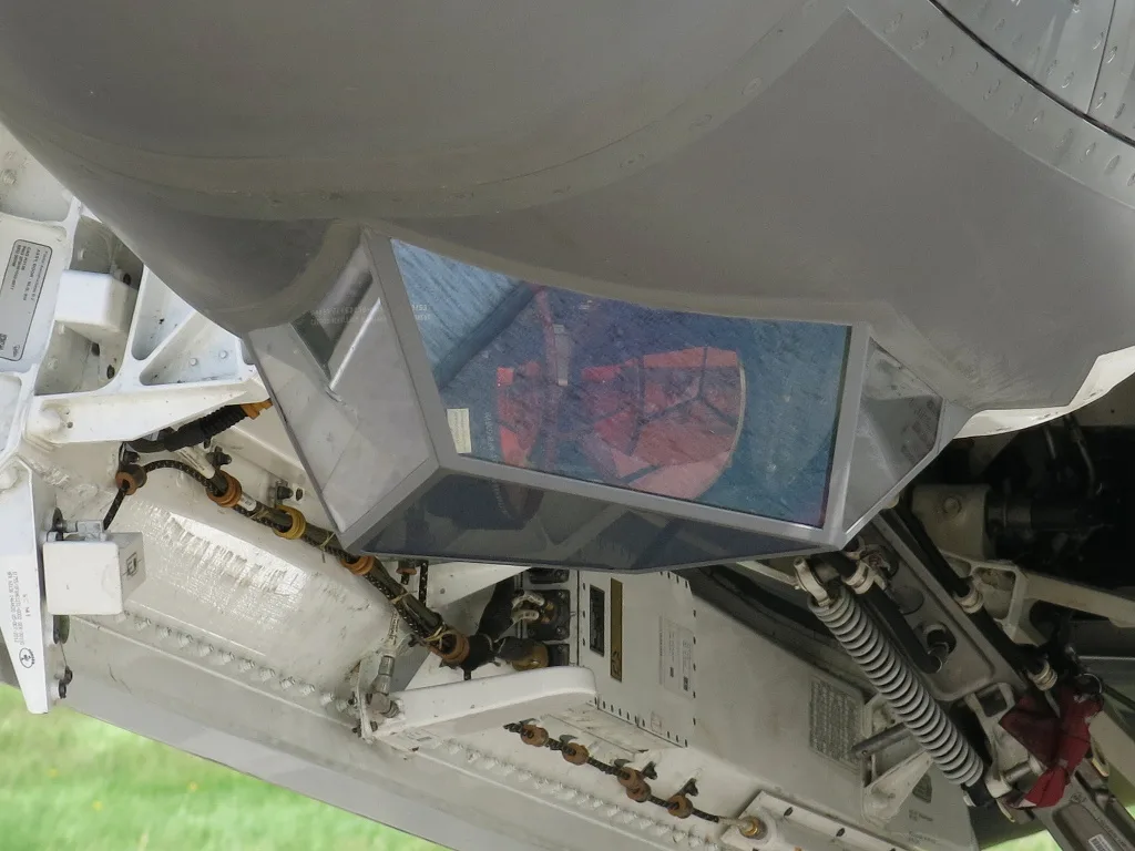 Electro-optical targeting sensor (EOTS) AN/AAQ-40 on the F-35A, 12-5054, ILA Berlin Air Show 2018