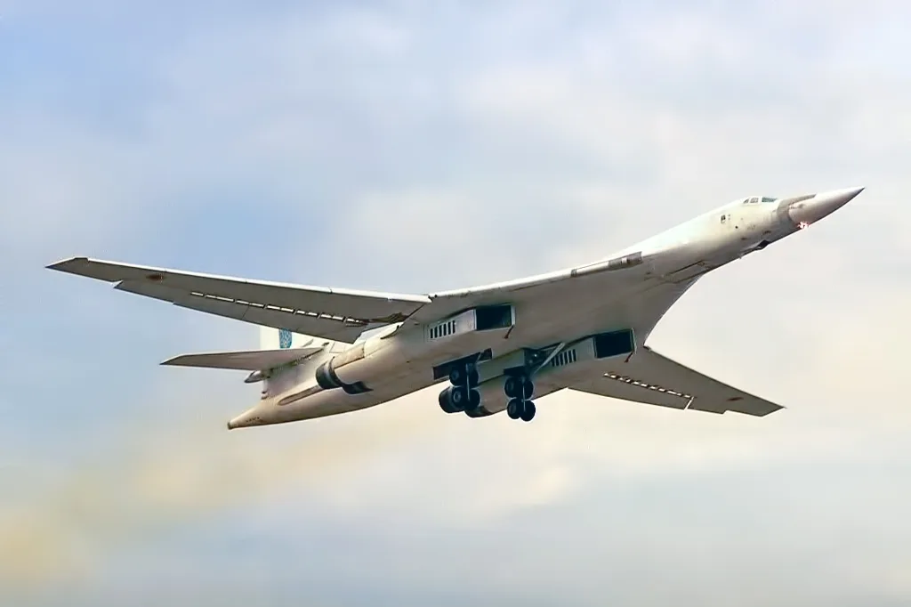 Ukrainian Air Force Tupolev Tu-160 strategic bomber